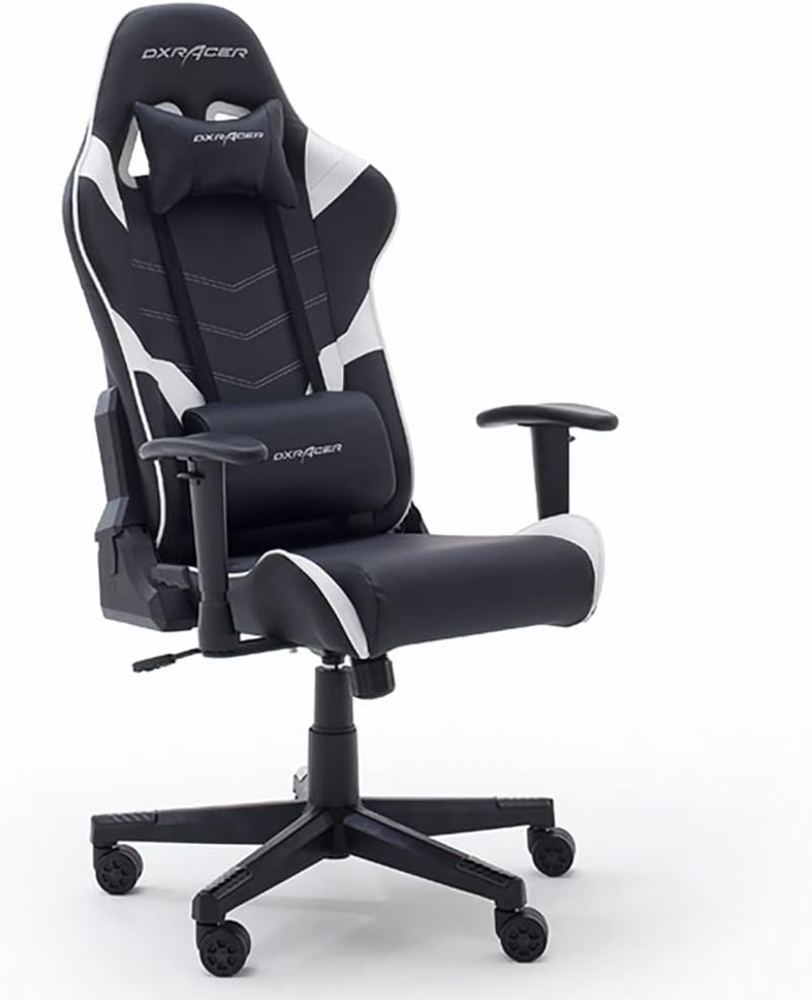 Robas Lund DX Racer P188 Gaming Stuhl Bürostuhl Schreibtischstuhl mit Wippfunktion Höhenverstellbarer Drehstuhl PC Stuhl Ergonomischer Chefsessel Bild 1