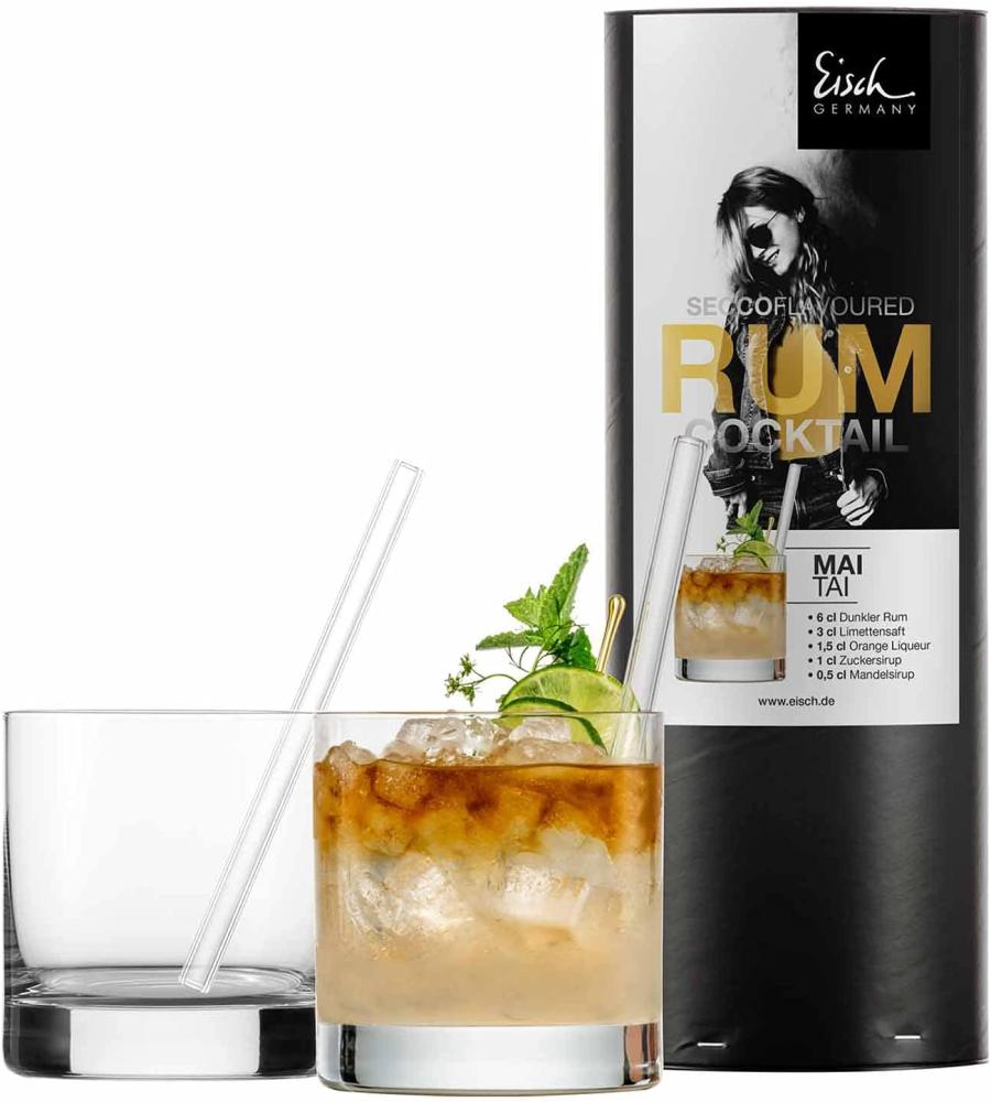 Eisch SECCO FLAVOURED Rum Cocktail 2er Set in Geschenkröhre - A Bild 1