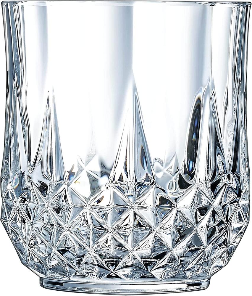 Becher Cristal D’Arques Paris Longchamp Durchsichtig Glas (320 Ml) (Pack 6X) Bild 1