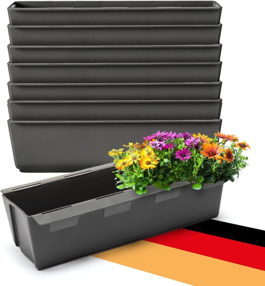 Thats Shopping Blumenkasten 8er Set Europalette Pflanzkasten 37 cm 4042366731965 Bild 1