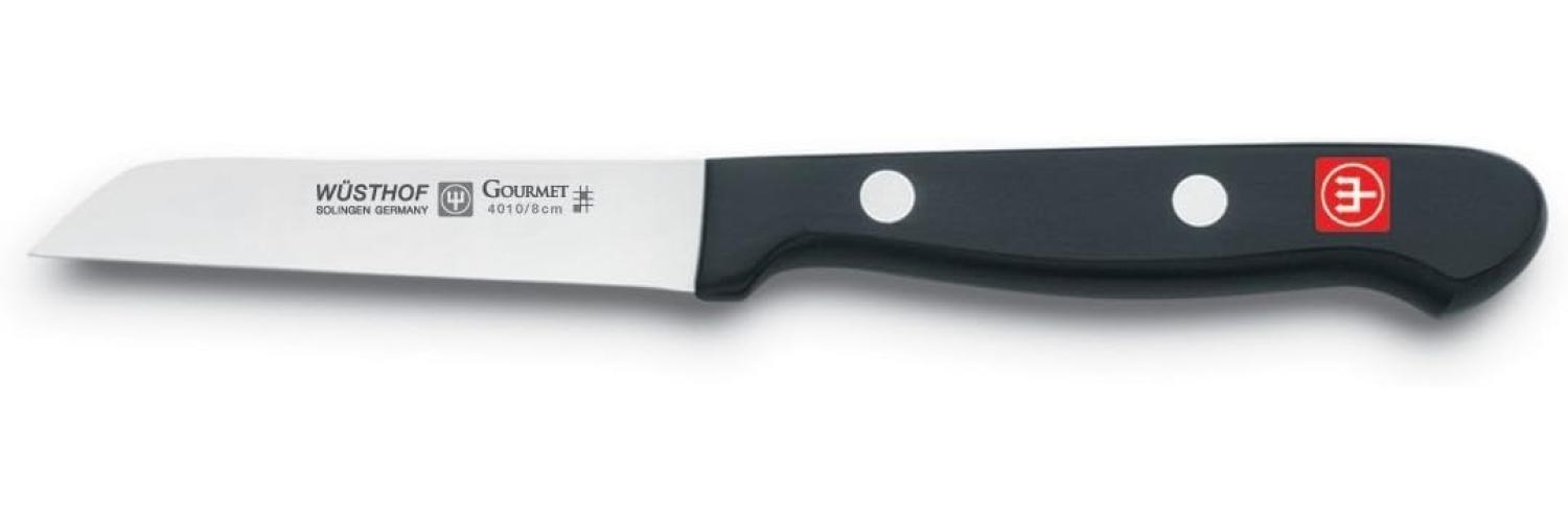 Wüsthof Gemüsemesser, Gourmet (4010-7-08), 8 cm Klingenlänge, Edelstahl, rostfrei, für Spülmaschine, kleines, scharfes Kochmesser Bild 1