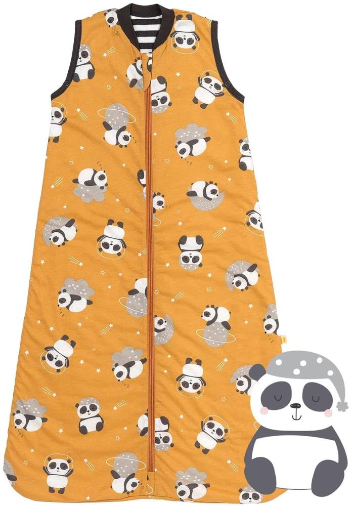 schlummersack Schlafsack Baby Sommer 80 cm dünn Panda | Babyschlafsack Sommer 1. 0 Tog 1 Tog Baby Schlafsack Sommer | Sommer Schlafsack Baby Baumwolle Frühling Bild 1