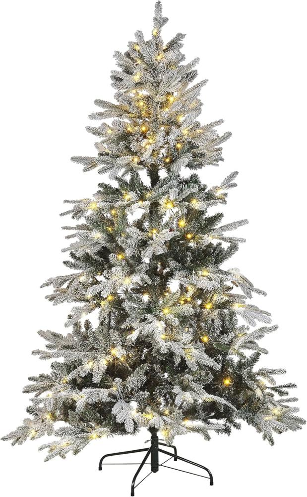 Beleuchteter Weihnachtsbaum MIETTE 180 cm Weiß Bild 1