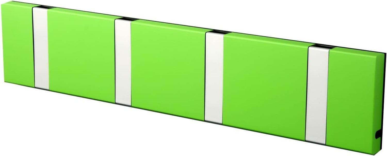 LoCa Garderobe Knax 4 lime (Haken klappbar Alu) Bild 1