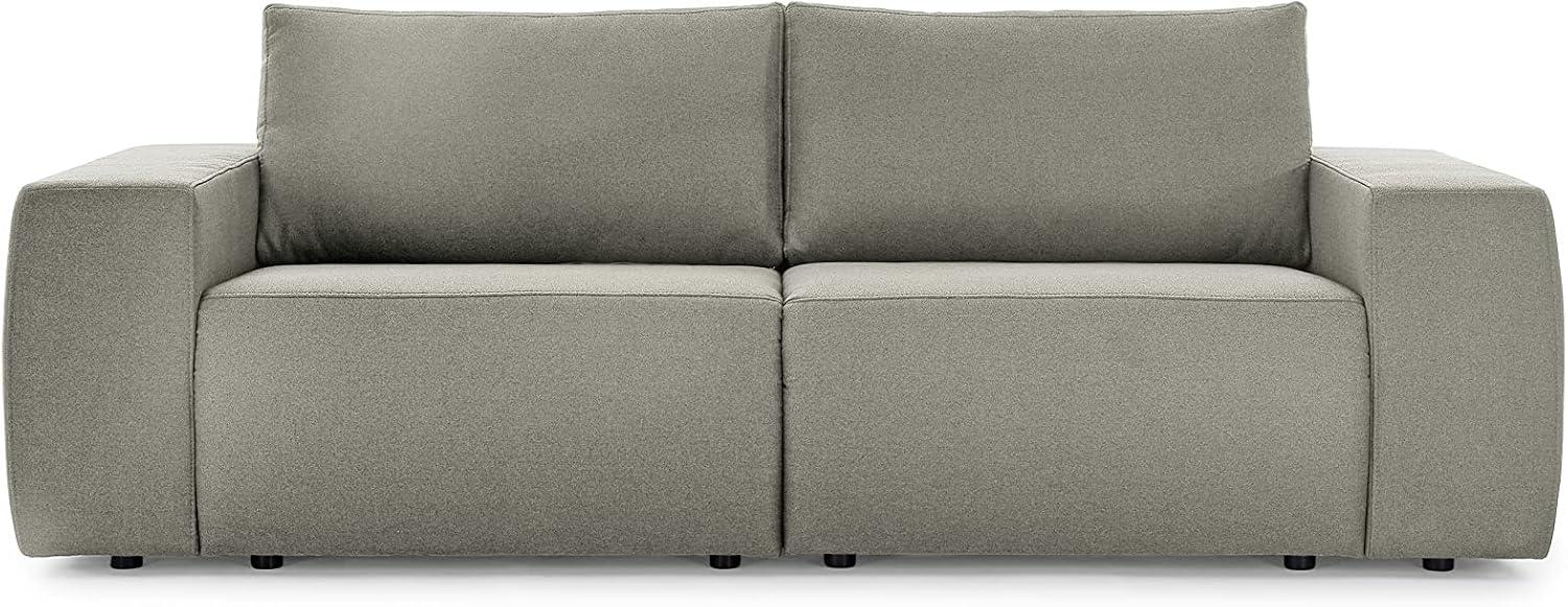 LOOKS by Wolfgang Joop LOOKS II Designer Bigsofa, Sofa, Polstersofa, hellgrau, 242x89x70 cm Bild 1