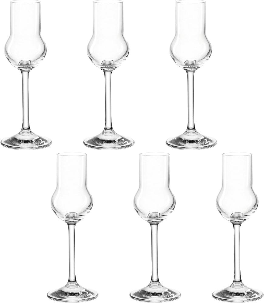 montana: :pure Obstlerglas, 6er Set, Schnapsglas, Grappaglas, Obstbrandglas, Obstler, Glas, 20 ml, 042434 Bild 1