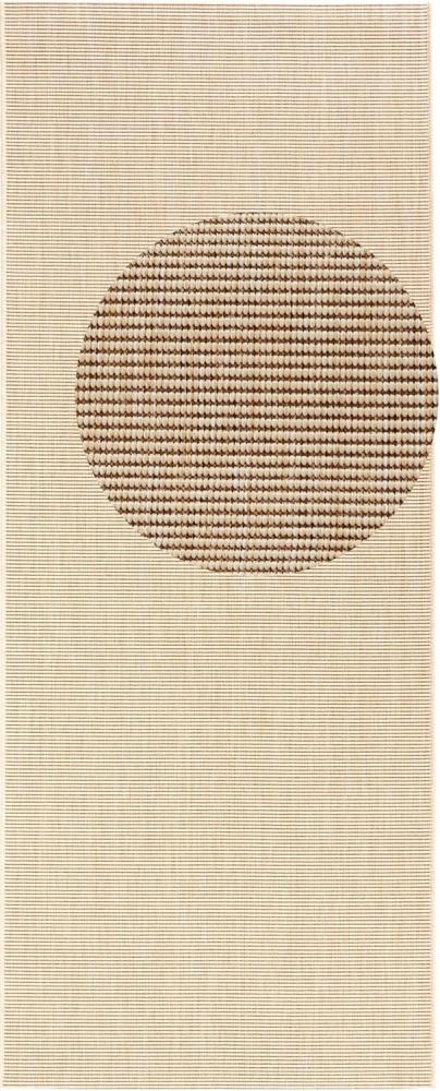 In- & Outdoorteppich Match beige - 80x200x0,8cm Bild 1