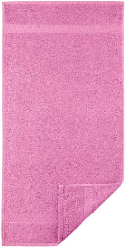 Diamant Gästetuch 30x50cm rose 450g/m² 100% Baumwolle Bild 1