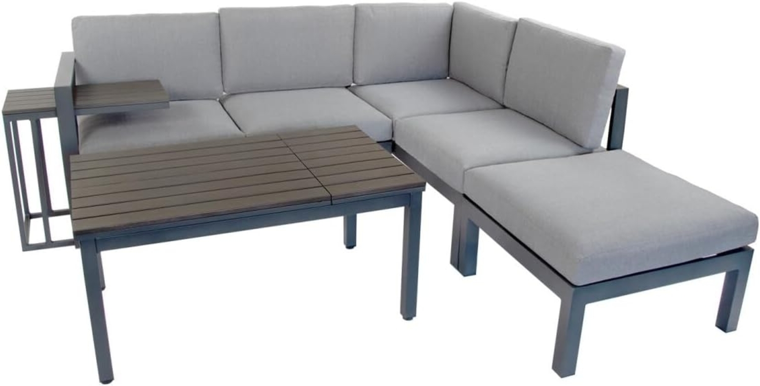 Aluminium Gartenlounge Ecke Set Porto Bild 1