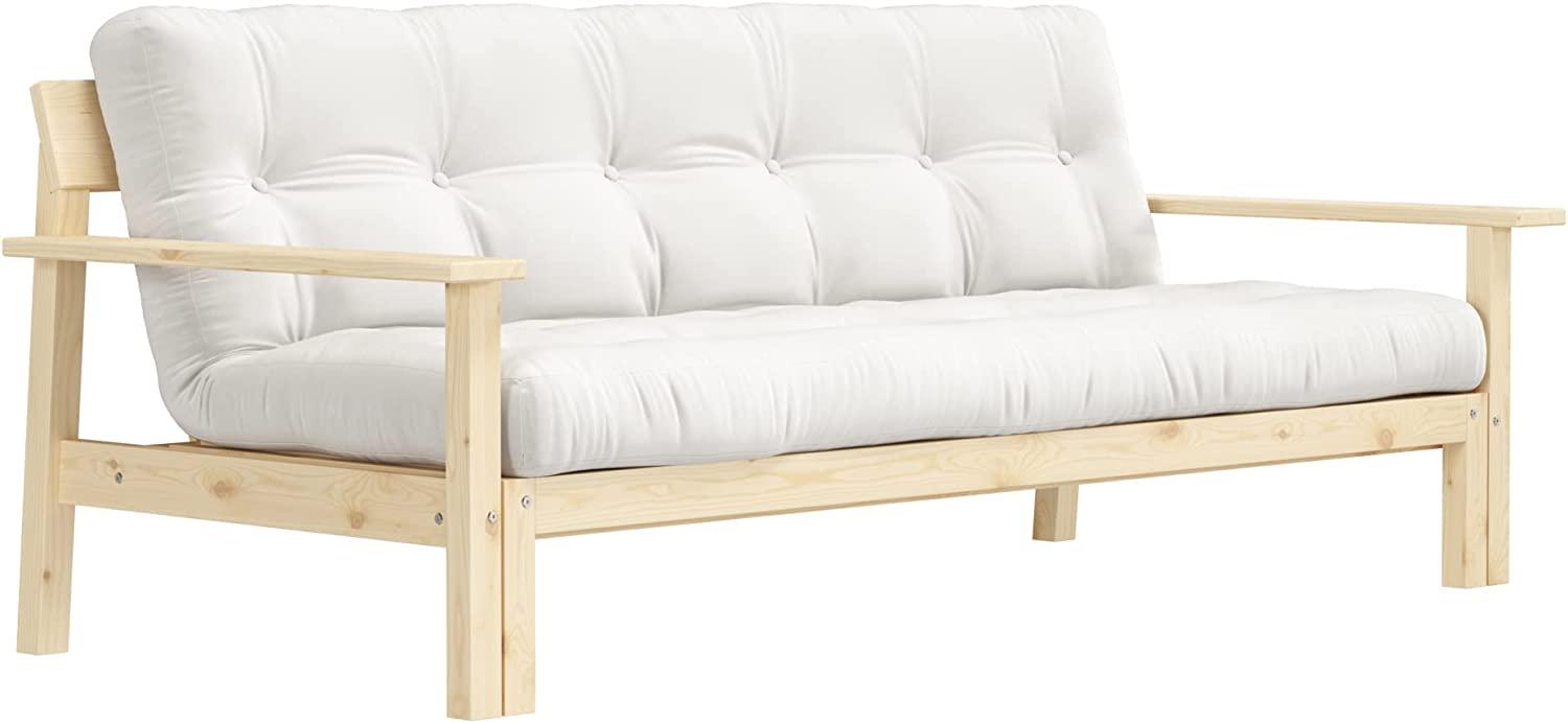 Schlafsofa UNWIND - Matratze Natural / Gestell Natur - Karup Design Bild 1