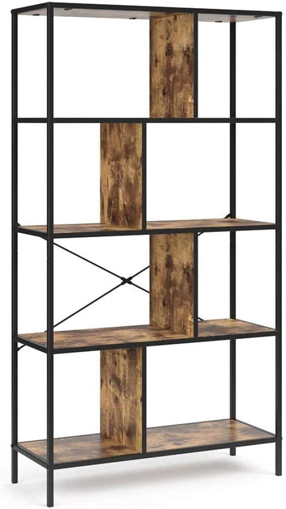 VICCO Loft Bücherregal FYRK Wandregal Standregal Aufbewahrung 146 x 80 x 30 Vintage Bild 1