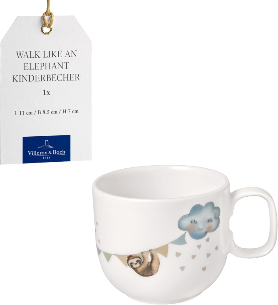 Villeroy & Boch Walk Like an Elephant Kinder-Becher mit Henkel klein Bild 1