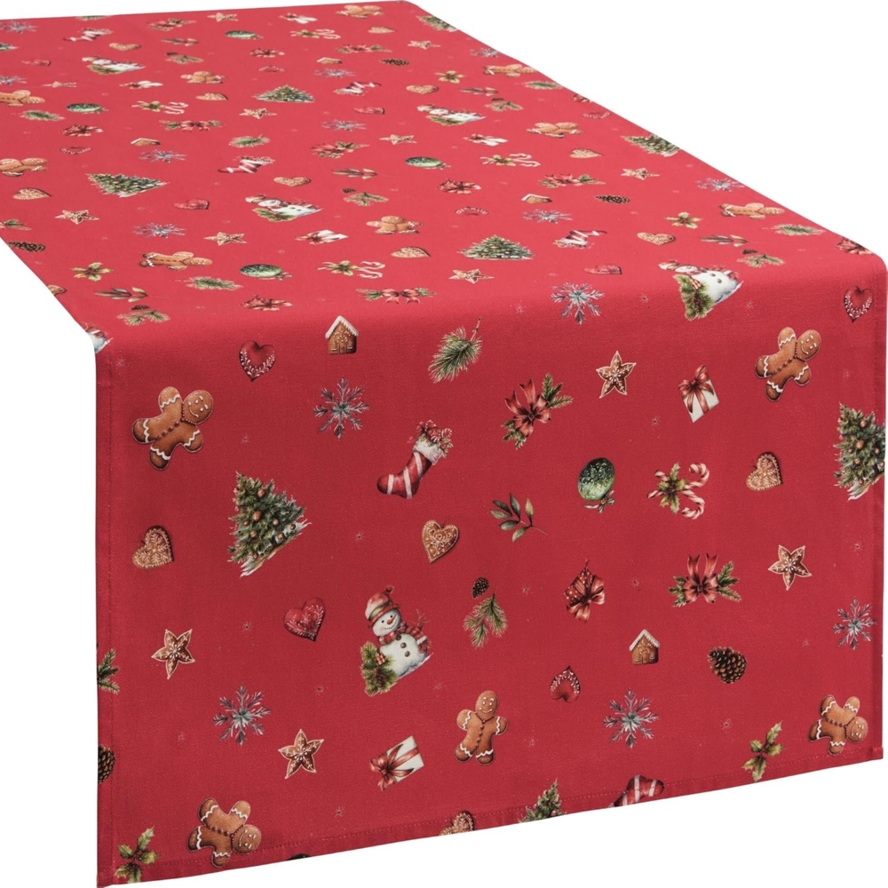 Erwin Müller Tischdecke Tischläufer "Noel", Baumwolle Motiv Bild 1