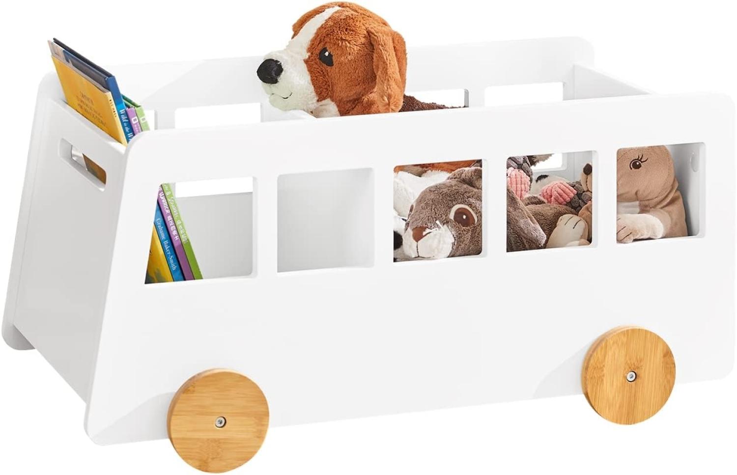 SoBuy Bücherregal KMB41, Kinderregal Aufbewahrungsregal für Kinder Bücherständer Spielzeugregal Bild 1