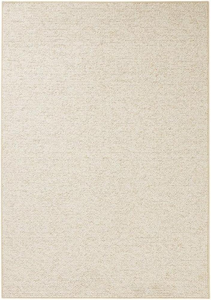 Woll-Optik Teppich Wolly Creme - 60x90x0,1cm Bild 1