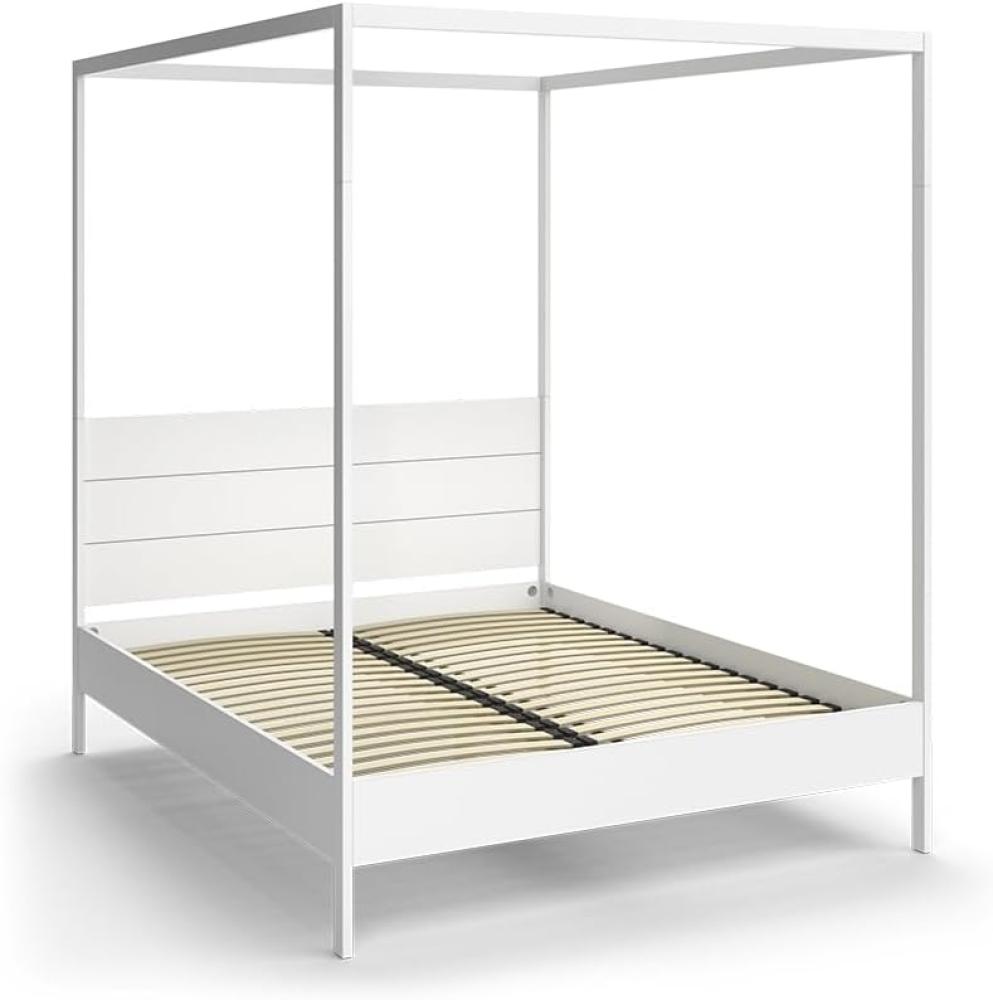 Vitalispa Schlafzimmerbett Lotti Weiß 165 x 210 cm Bild 1