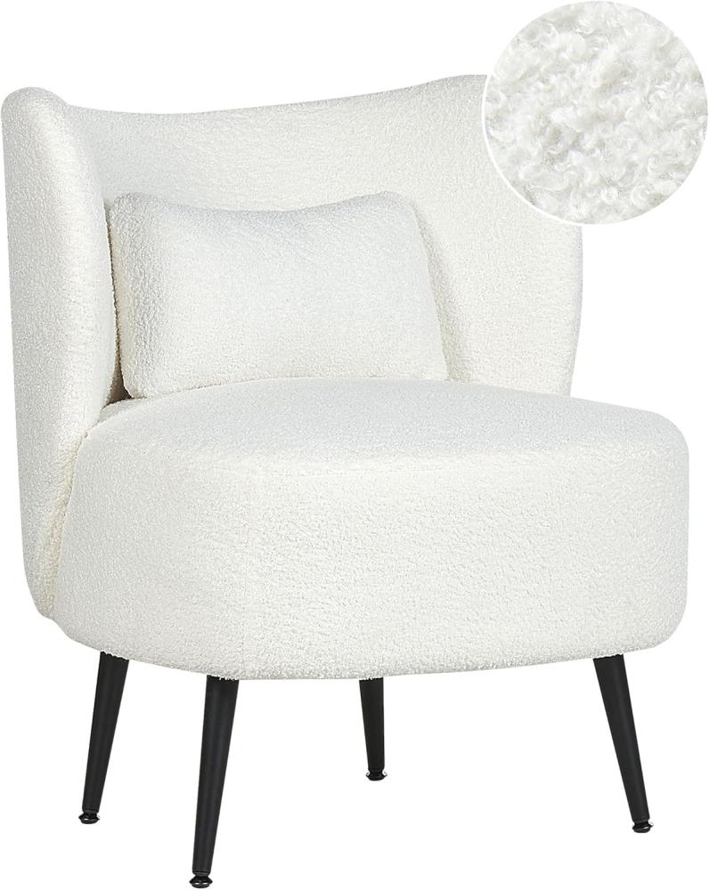 Sessel OTSBY Bouclé Creme Bild 1