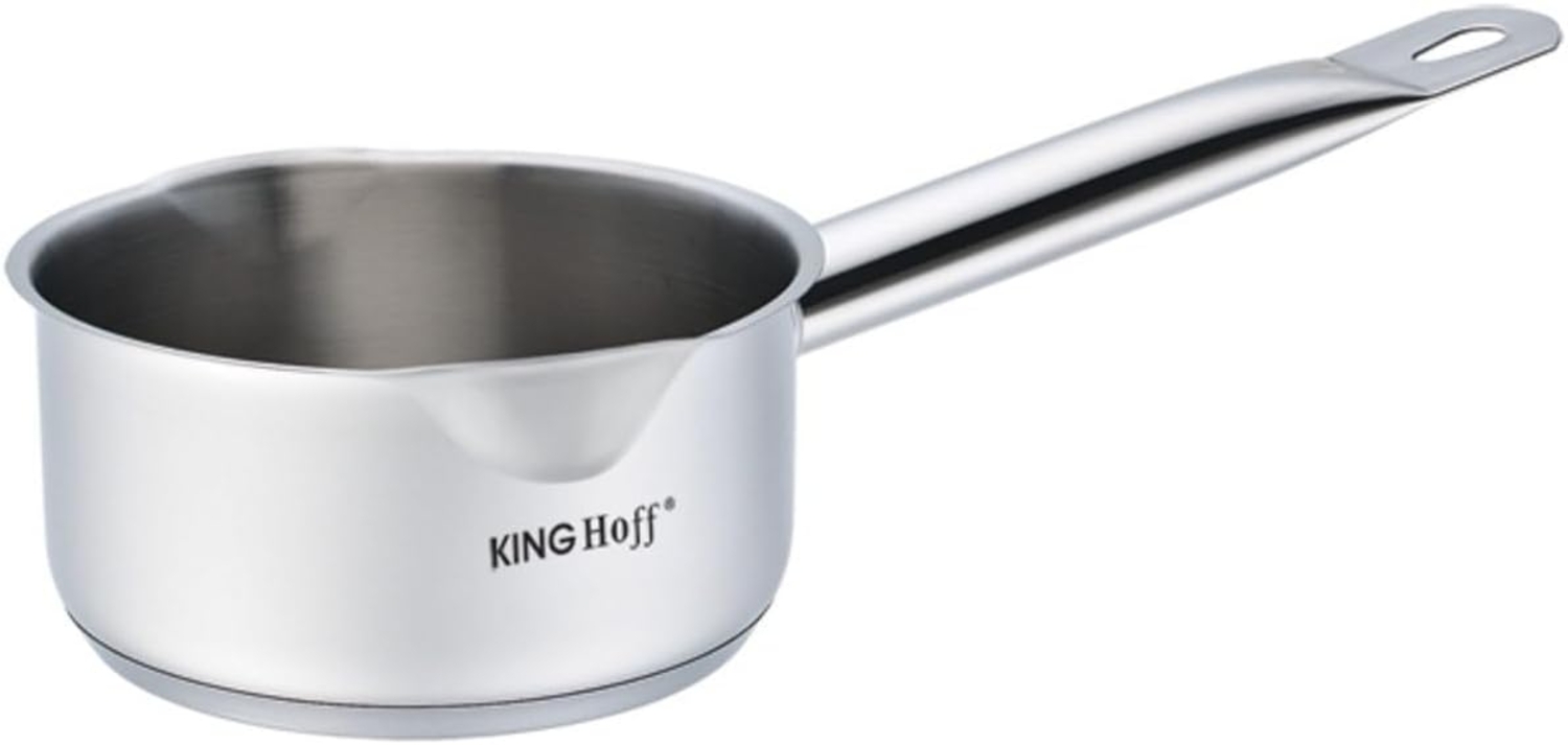 Kinghoff Kinghoff Stahltopf 1,0 l 14 cm Doppelauslauf KH1124 Bild 1