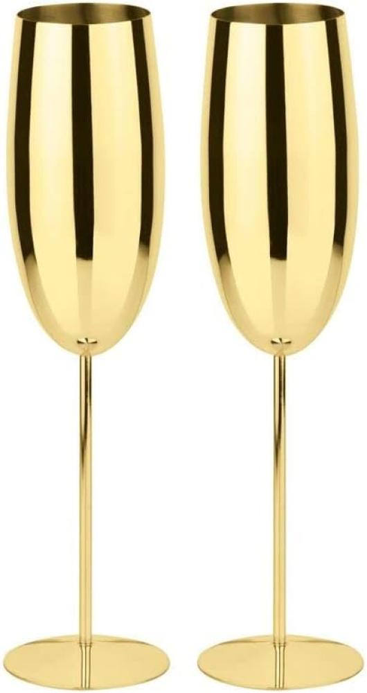 Bar Utensils Paderno Set 2 Champagner Edelstahl/PVD Gold 41493-G2 Bild 1