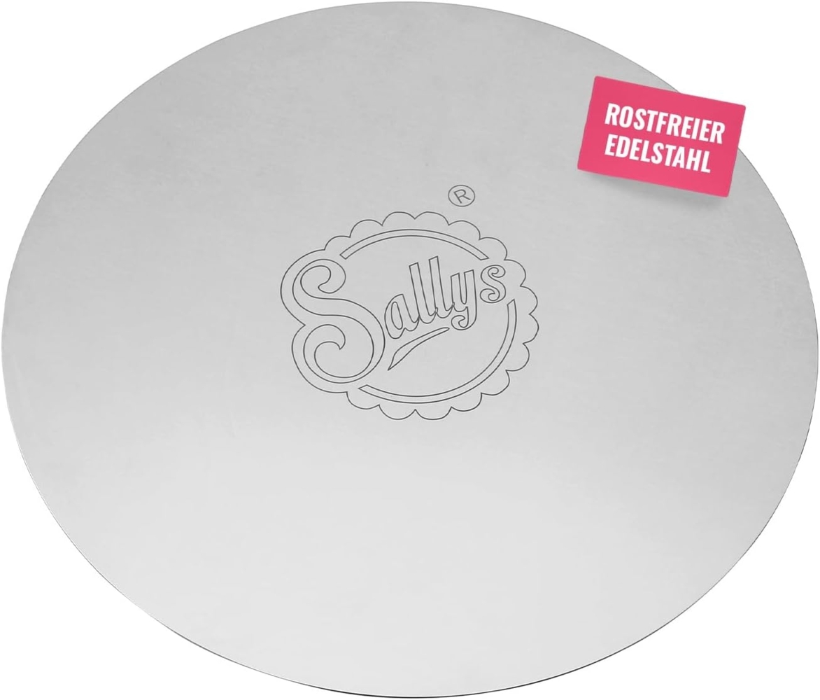 Sallys Tortenbodenheber Duo-Tortenretter: Rund & Eckig für Perfekte Tortenkreationen, Langlebig Bild 1