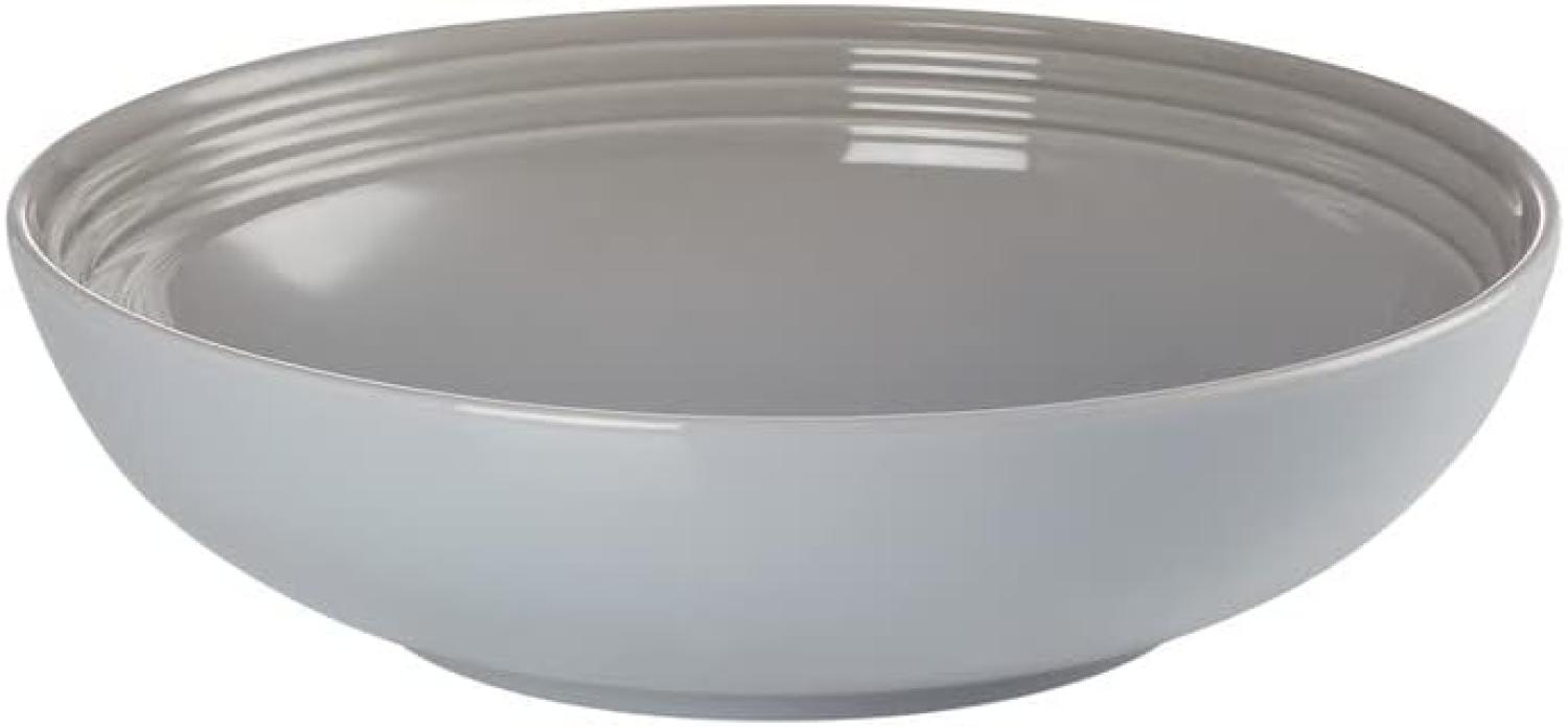 Le Creuset Servierschale 32 cm Perlgrau Bild 1