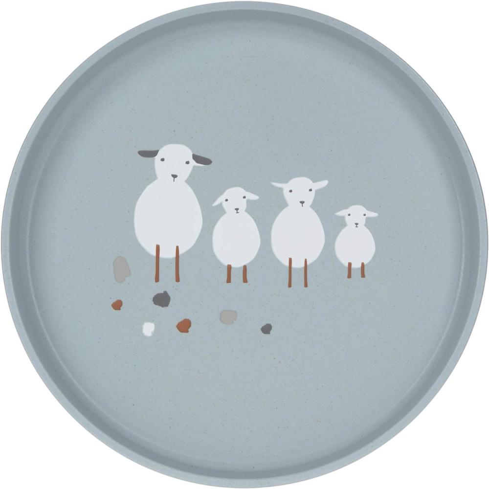 Laessig Tiny Farmer Sheep / Goose Teller Blue Blau Bild 1