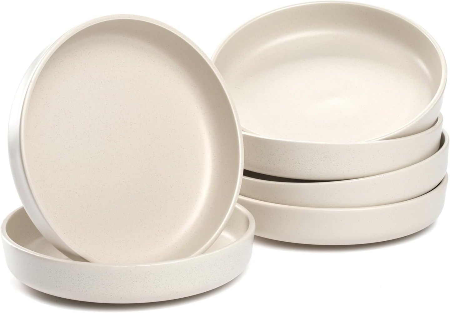 LEONARDO Teller-Set Suppenteller ROMA, Keramikteller, ca. 20 cm, 6-teilig (6-tlg), 6 Personen, Keramik, Geschirr-Set, Service, spülmaschinengeeignet Bild 1