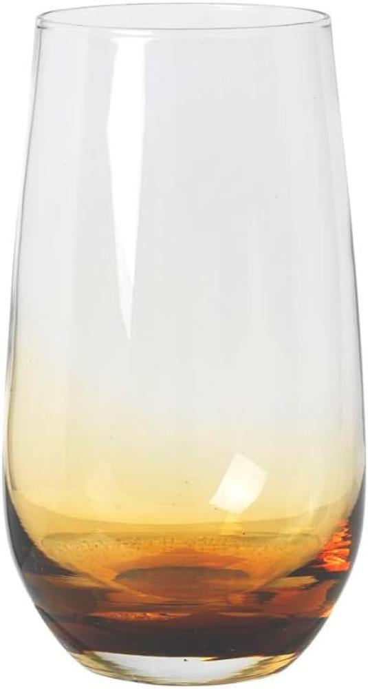 Broste Copenhagen AMBER Trinkglas caramel 0,55 l Bild 1