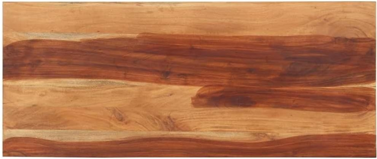 vidaXL Tischplatte 140x60x(2,5-2,7) cm Massivholz Akazie 327515 Bild 1