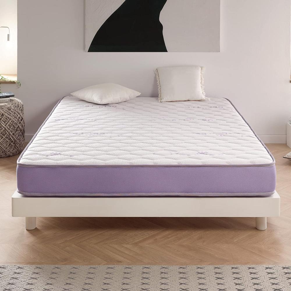 Naturalex | Gel Soft | Matratze 160x200 cm | Ergonomische 7 Zonen Extra Komfort | Memory Foam Multischicht Blue Latex-Technologie | Gel Effekt Atmungsaktiv Anti-Feuchtigkeit | Wendbar Sommer/Winter Bild 1