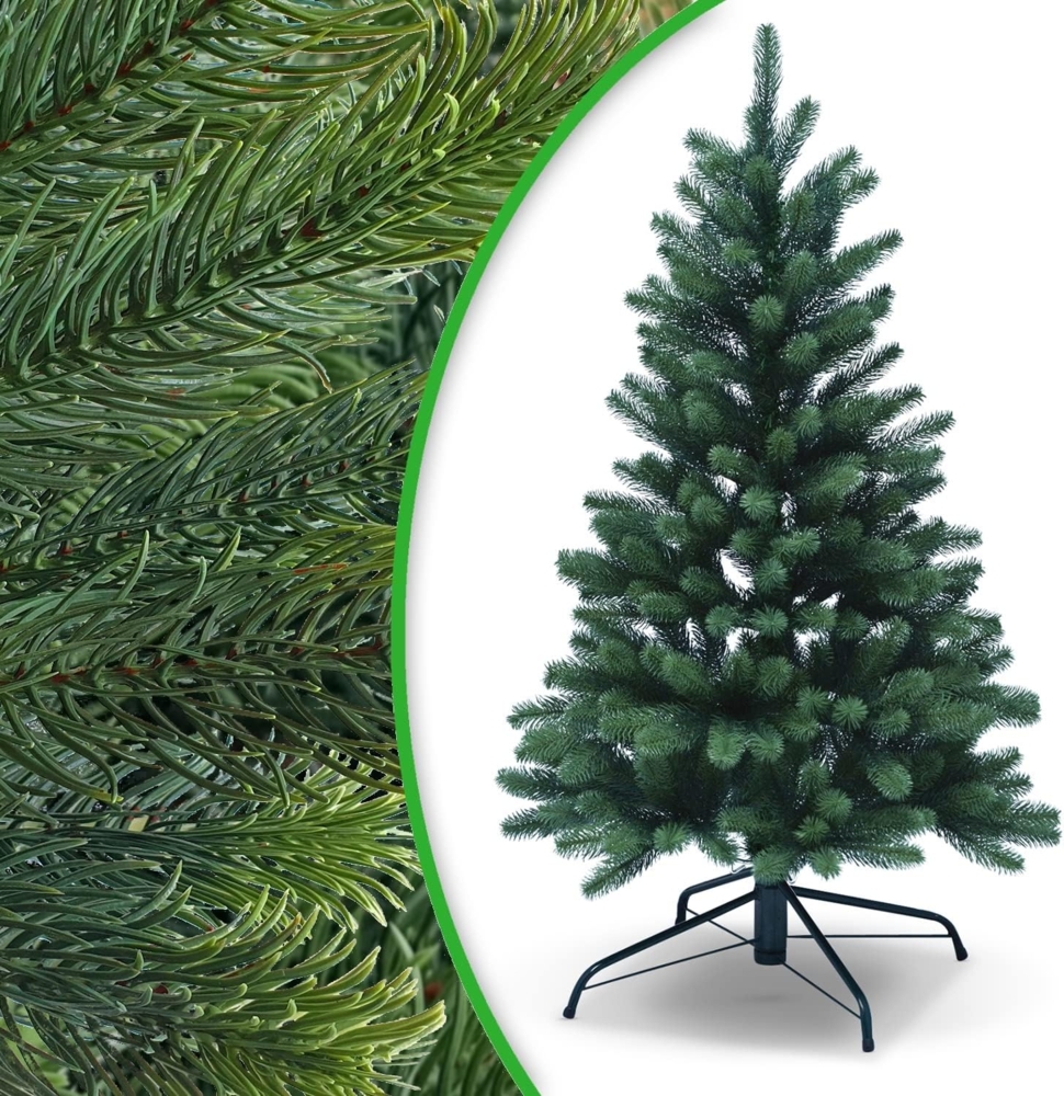 DILUMA Künstlicher Weihnachtsbaum Spritzguss Weihnachtsbaum Künstlich wie echt Tannenbaum Christbaum Bild 1