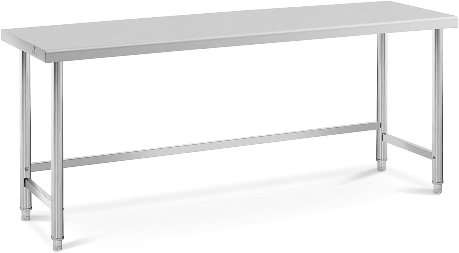 Royal Catering Arbeitstisch 120 x 60 cm Gastro Edelstahl Edelstahltisch Zerlegetisch 91 kg, verschiedene Größen Bild 1