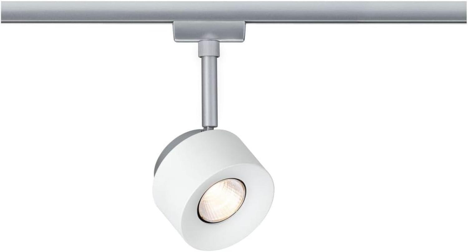 Paulmann 95373 URail LED-Spot Pane Weiß/Chrom 7,4W 2700K zum Schienensystem Bild 1