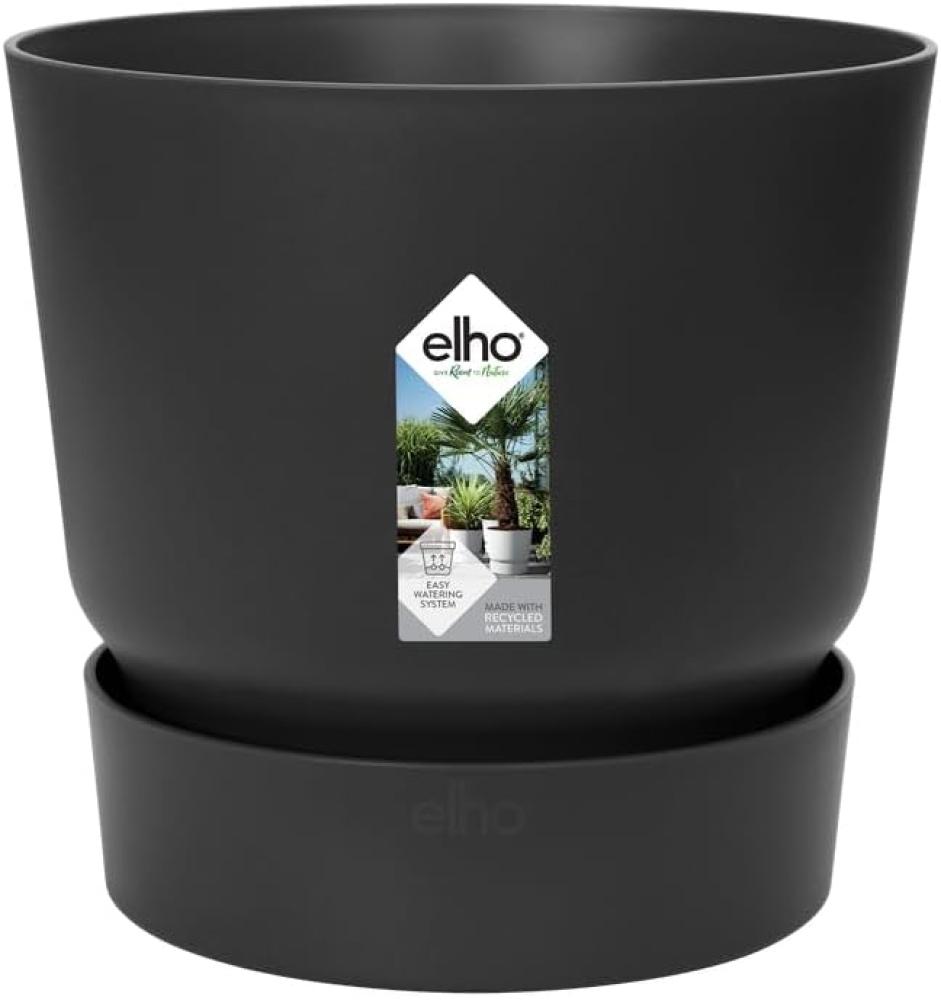 Elho Pflanztopf Greenville Ø 47 x 44 cm living schwarz Bild 1