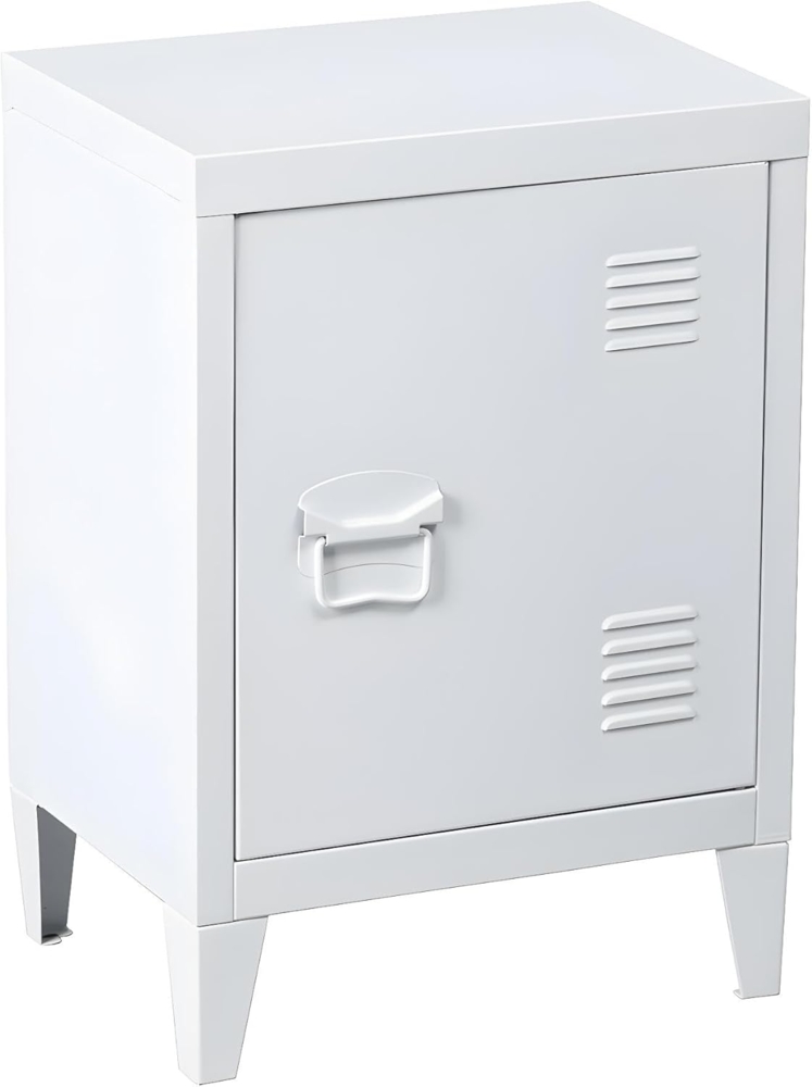 Urban living Schließfach METALLSCHRANK, Metall, Weiß, Normal Bild 1
