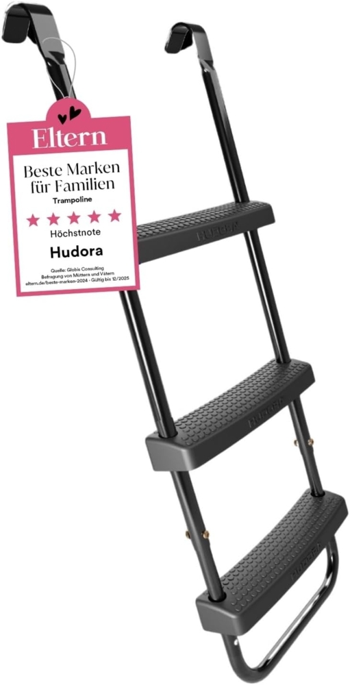 Höhenverstellbare Trampolinleiter, von 55 bis 103 cm Bild 1