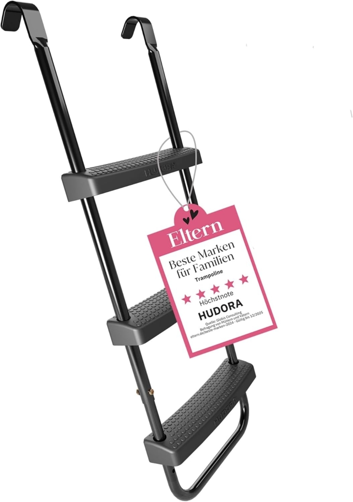 Höhenverstellbare Trampolinleiter, von 55 bis 103 cm Bild 1