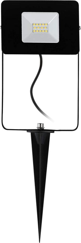 Eglo 97471 LED Outdoor Strahler FAEDO 4 schwarz klar L:11,5cm B:3,5cm H:31cm IP44 Bild 1