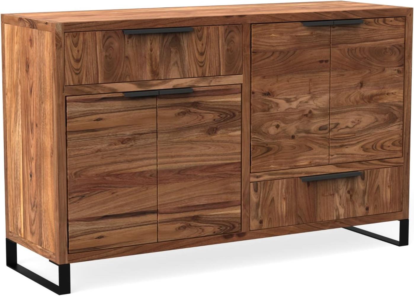 Sideboard Sydney 126cm, Akazie hell Bild 1