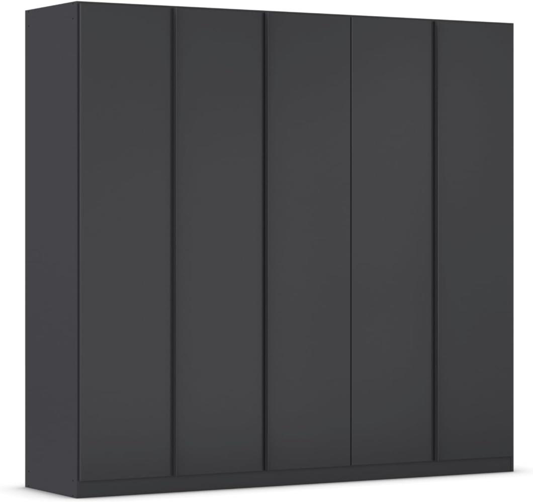 Kleiderschrank Drehtürenschrank Monostar | 5-türig | grau-metallic 226 x 210 x 54 Bild 1