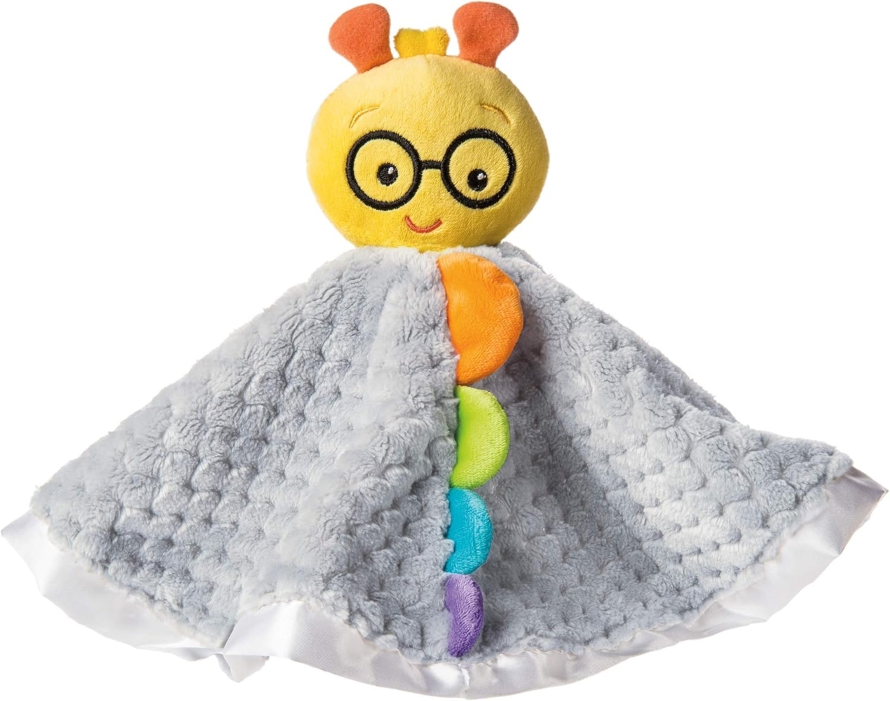 Mary Meyer Baby Einstein First Discoveries Peekaboo Blanket, 33x33-Centimetres, Cal Caterpillar Bild 1