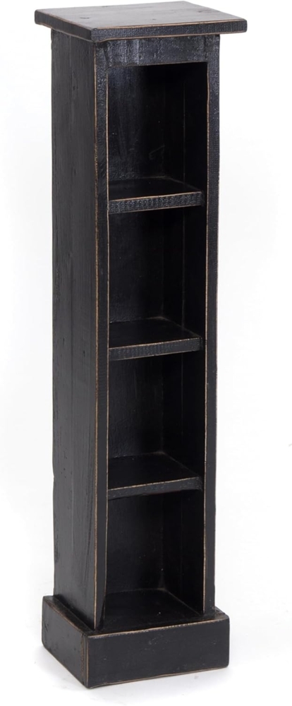 DESIGN DELIGHTS CD-Regal HOLZ CD REGAL "CD TOWER", 76cm(H), Holzregal, CD Rack mit 4 Fächern Bild 1