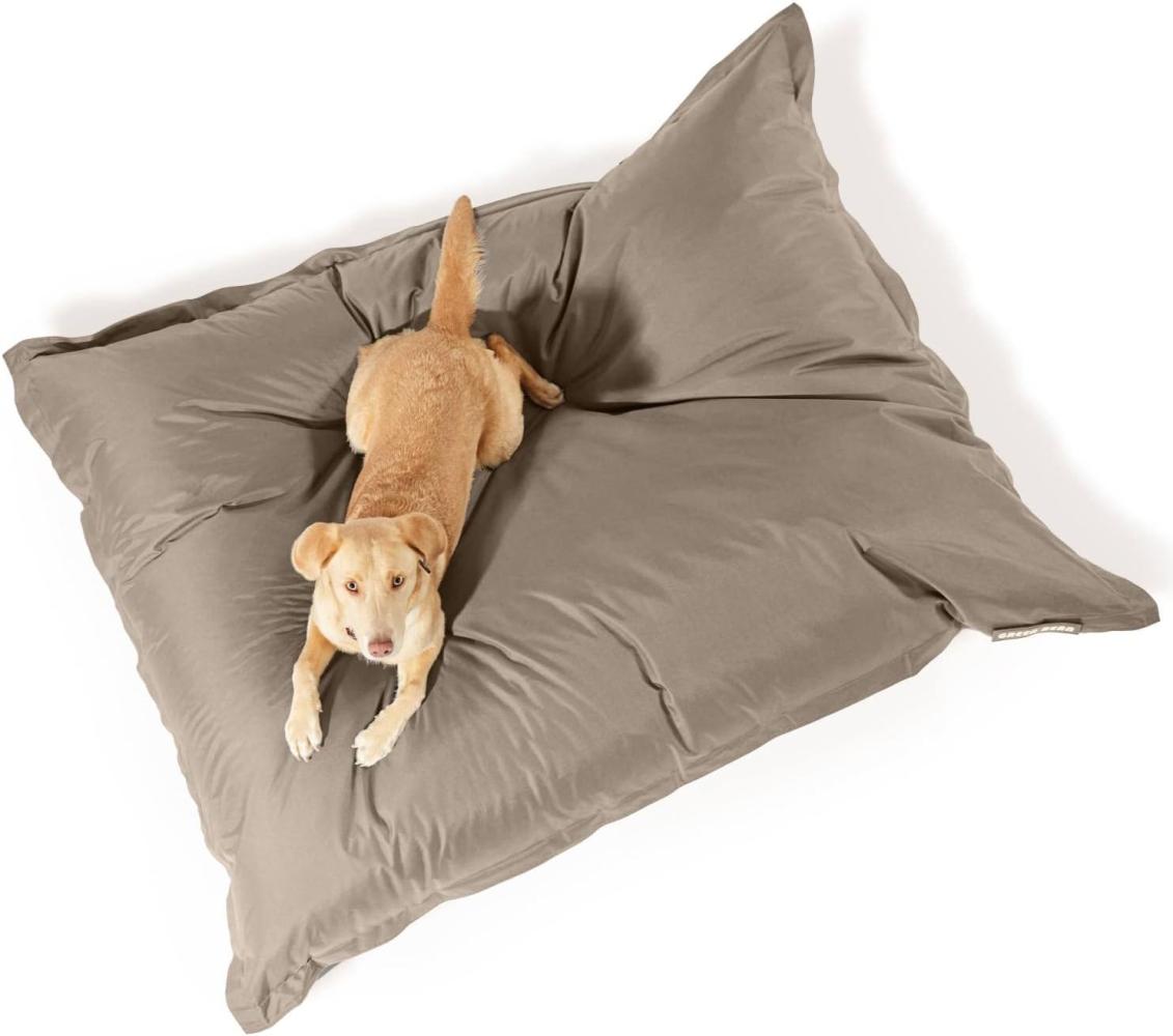 Hundebett XL 120x160 cm - PVC - Beige Bild 1