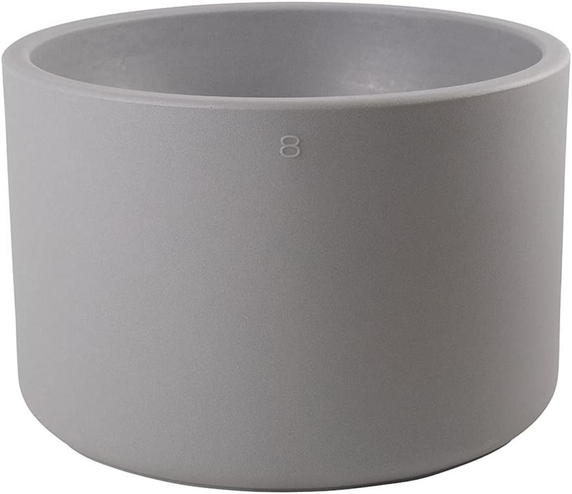 Blumentopf LED Shining Elegant Pot (grey XM E27) Bild 1