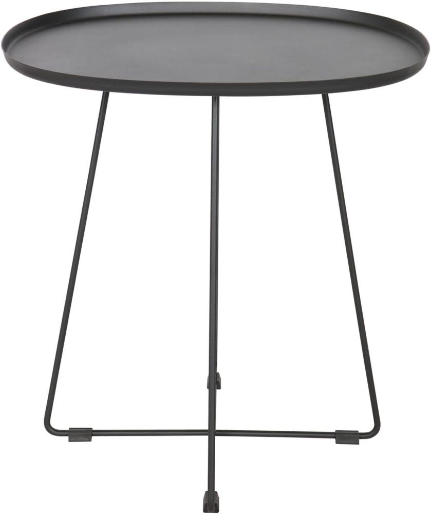 WOOOD Otis Beistelltisch Metall Schwarz Bild 1