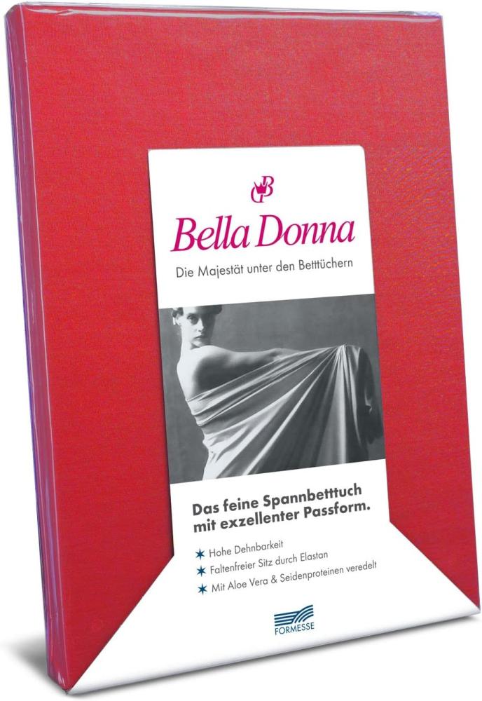 Formesse Bella-Donna Jersey Spannbettlaken|140x200 - 160x220 cm| rot Bild 1