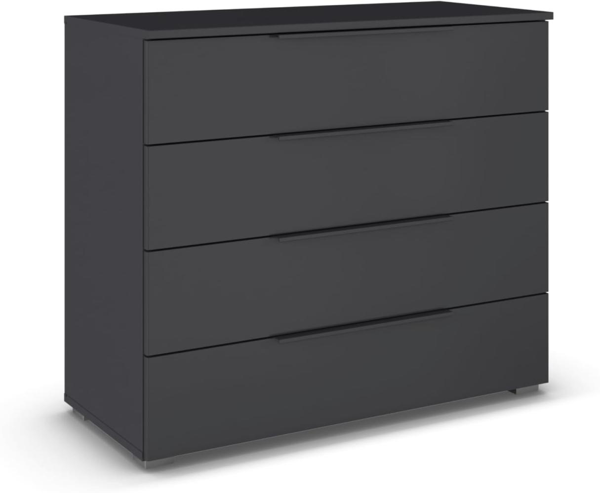 Kommode Monostar | mit Schubkästen | grau metallic | 93 x 81 x 42 cm Bild 1