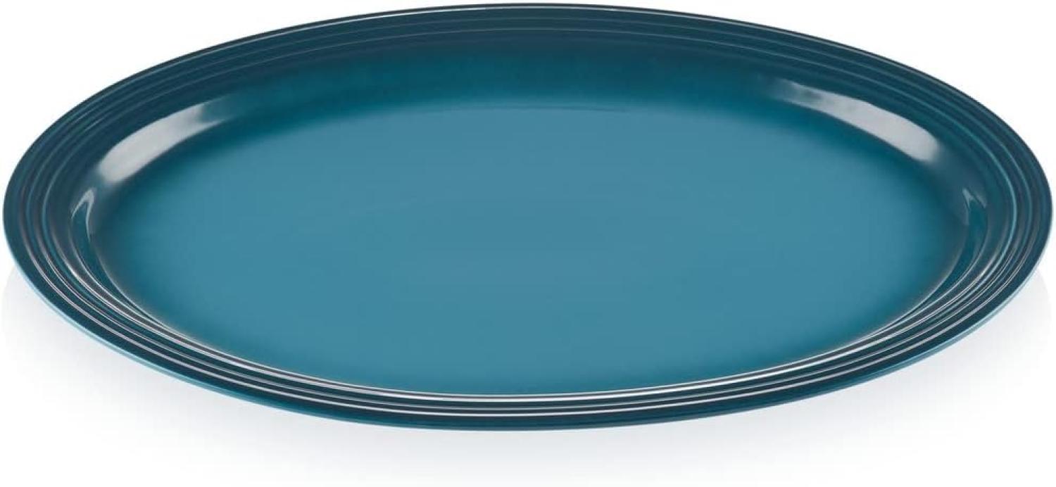 Le Creuset Servierplatte oval 46 cm Deep Teal Bild 1