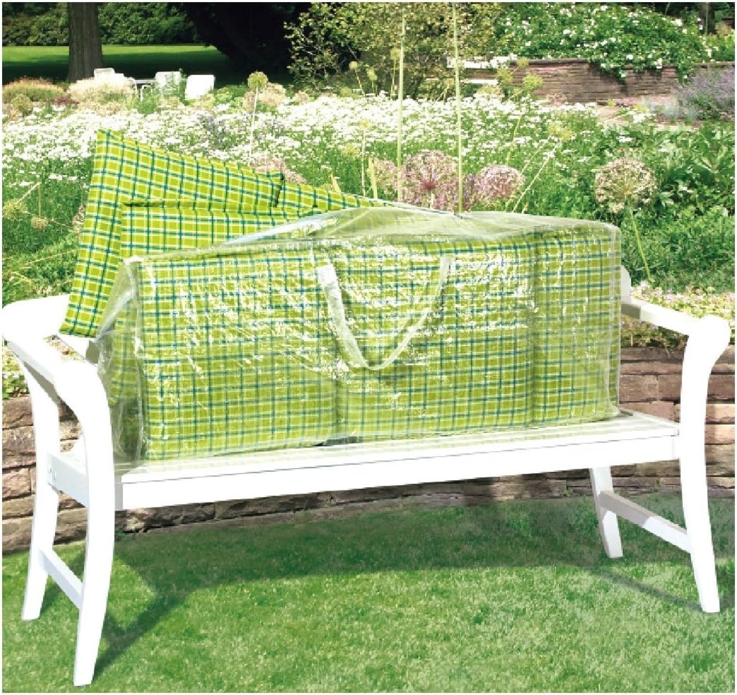 Tragetasche für Gartenmöbel Auflagen 125 x 32 x 50 cm transparent 2427 Bild 1