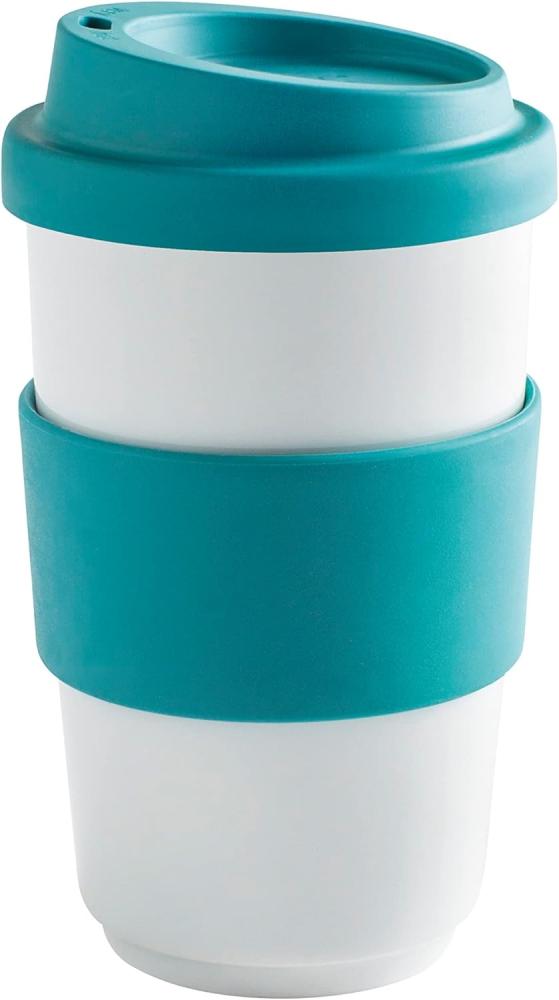 KAHLA fillit To Go Becher 0,40 l Banderole ocean green Bild 1